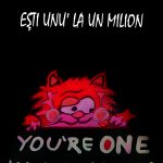 Ești unu' la un milion - You're one in a milion (eBook)